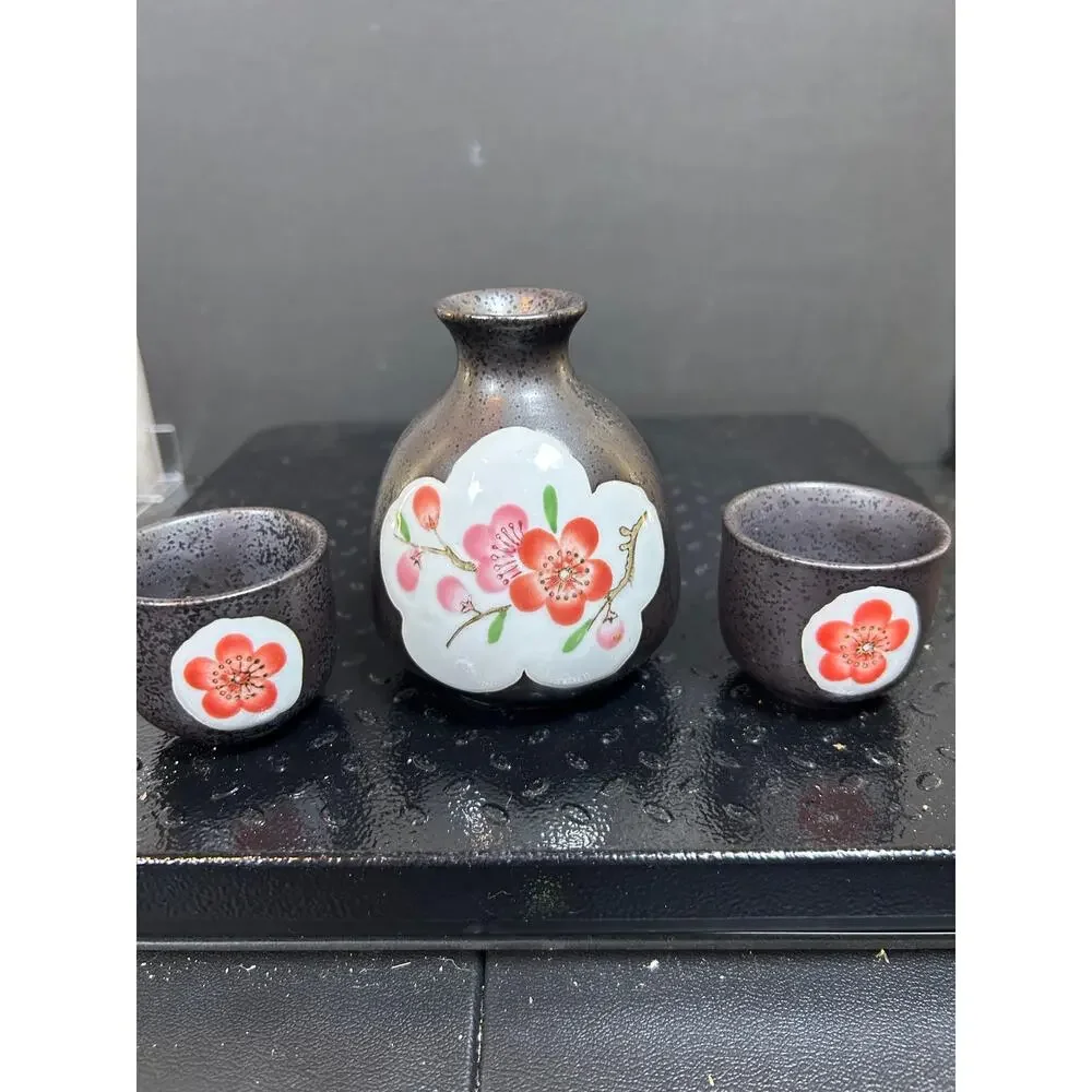Sake Set - pitcher and two cup set
